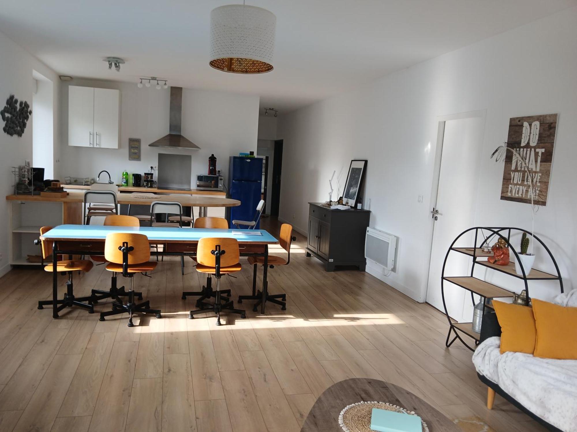 Loft Avec Jardin Au Bord De L'Eau Au Rdc D'Une Ancienne Ecole Плугастель-Даулас Экстерьер фото